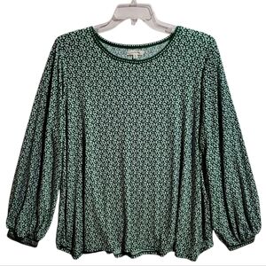 Max Studio blouse 2X soft stretch scandigirl dark side eclectic grandpa Y2K